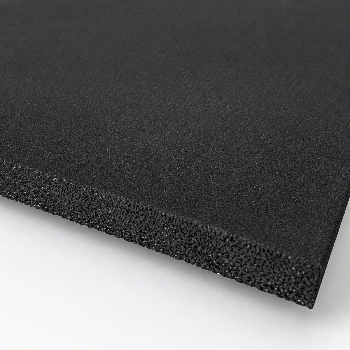 Piso Gimnasio Negro 1x1 Metros 15mm Play Plaza Play Plaza