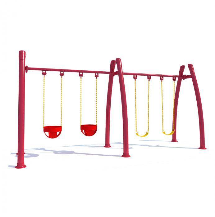 Hamaca Cuádruple Arco - playplaza.uy