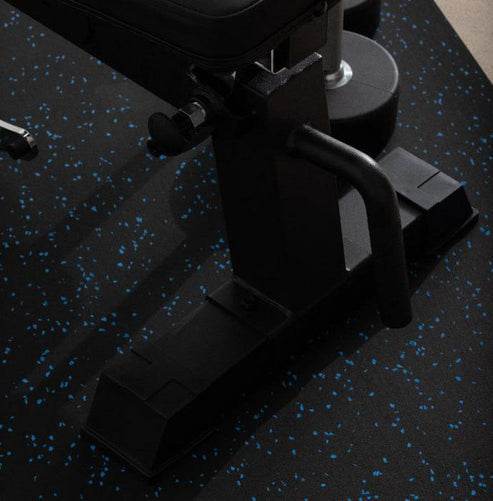 Piso Gimnasio Azul 1x10 Metros 8mm - playplaza.uy