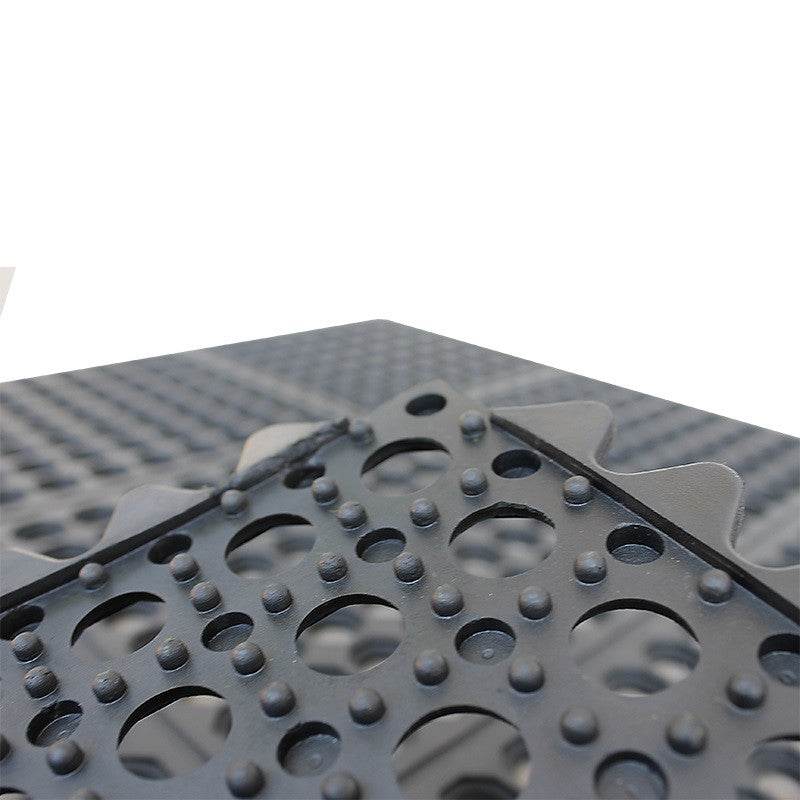 Piso Goma Interconectable 9.6mmx92cmx92cm - playplaza.uy