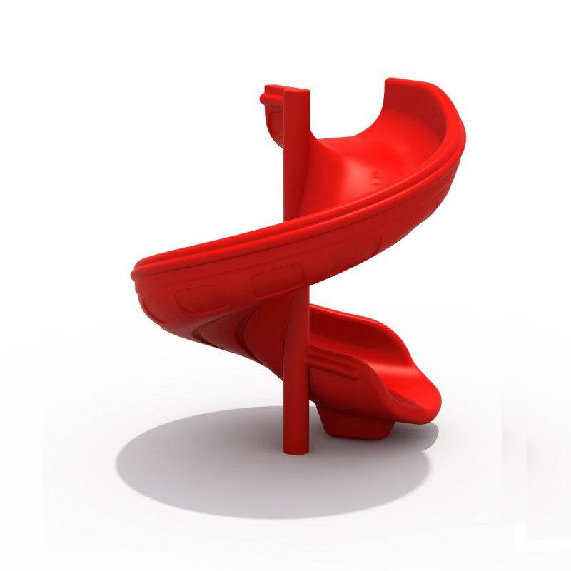 Tobogan Espiral Rojo 158cm 164 x 158cm - playplaza.uy