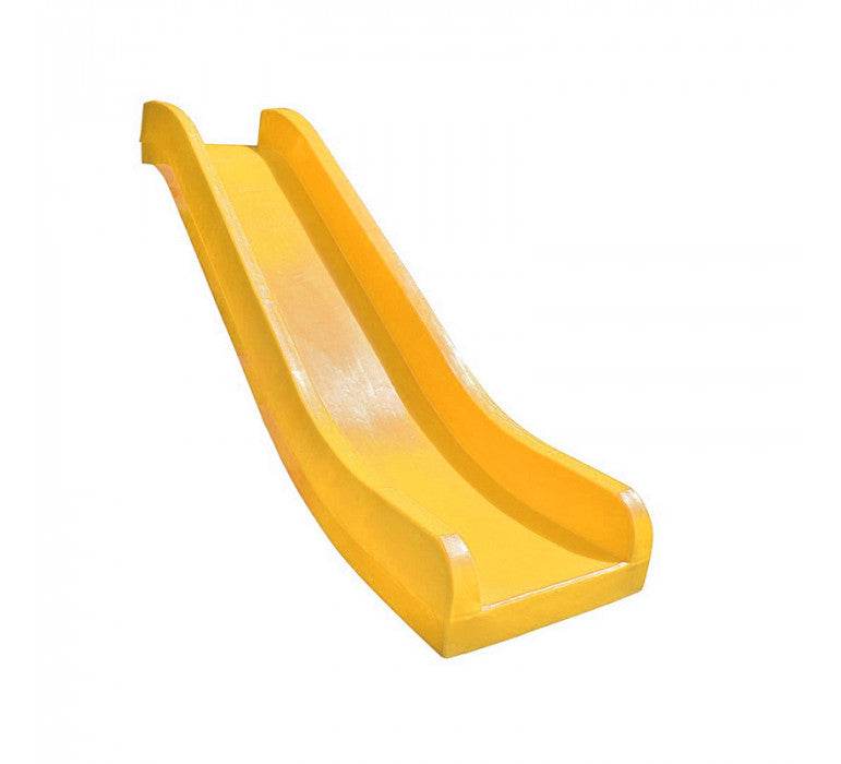 Tobogán simple 120 cm alto amarillo playplaza.uy