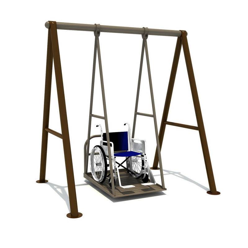 Hamaca Inclusiva SillaRuedas - playplaza.uy