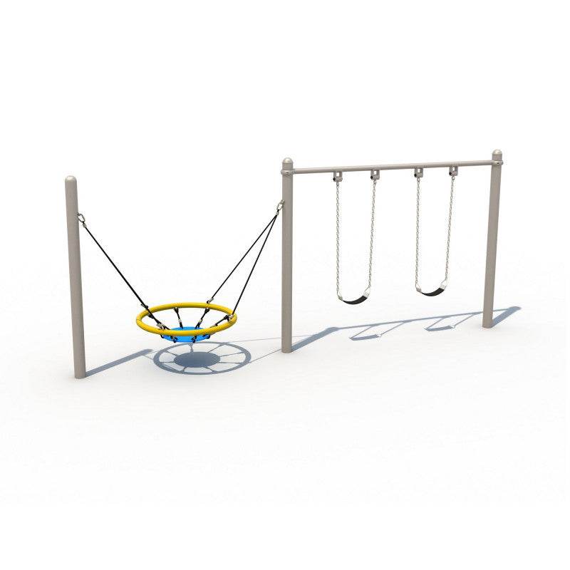 Hamaca Circular Combinado - playplaza.uy