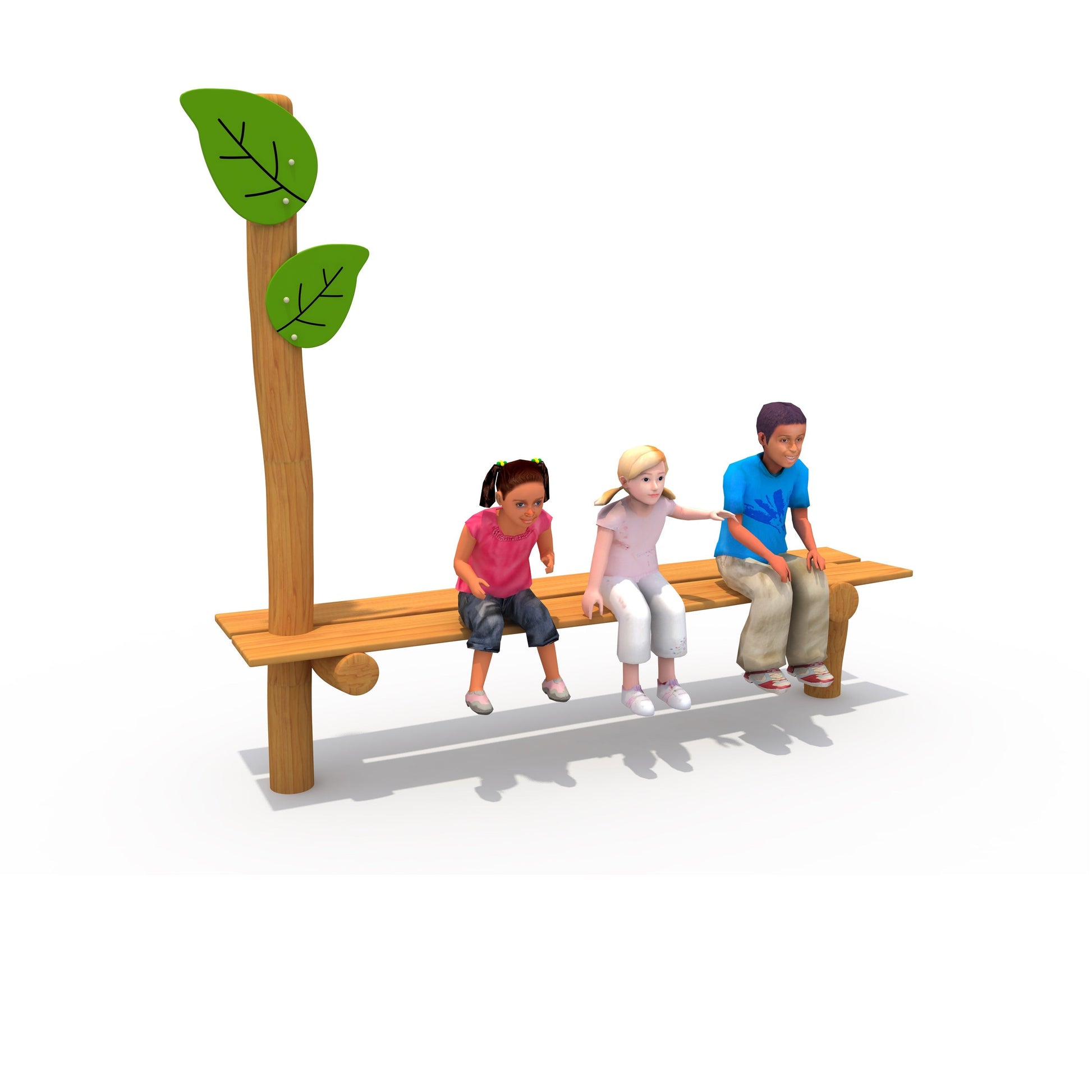 Asiento Infantil-Juegos de Plaza-HBFY2864-Juegos Plaza Madera-Play Plaza Uruguay