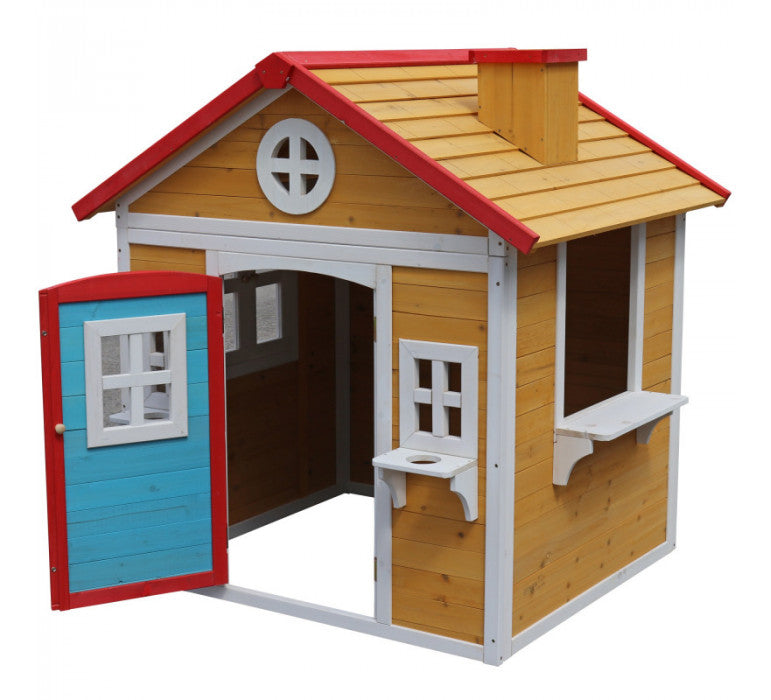 Casa de Juego Daniela-Casita de Madera-HBZP2093-Casas de Juego-Play Plaza Uruguay