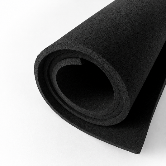 Piso Gimnasio Negro 1x5 Metros 15mm Play Plaza Play Plaza