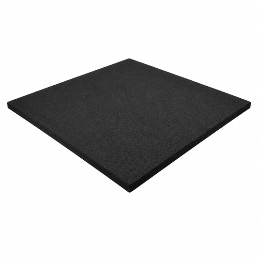 Piso Gimnasio  Negro 1x1 Metros 20mm Play Plaza Play Plaza
