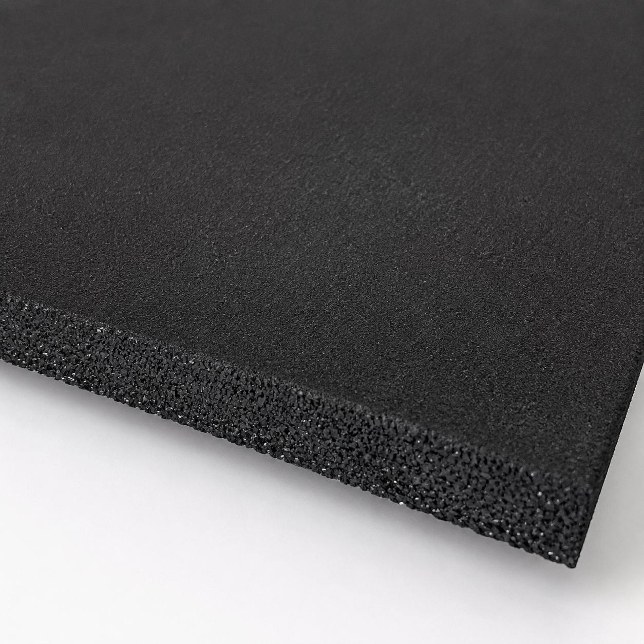 Piso Gimnasio Negro 1x1 Metros 15mm Play Plaza Play Plaza