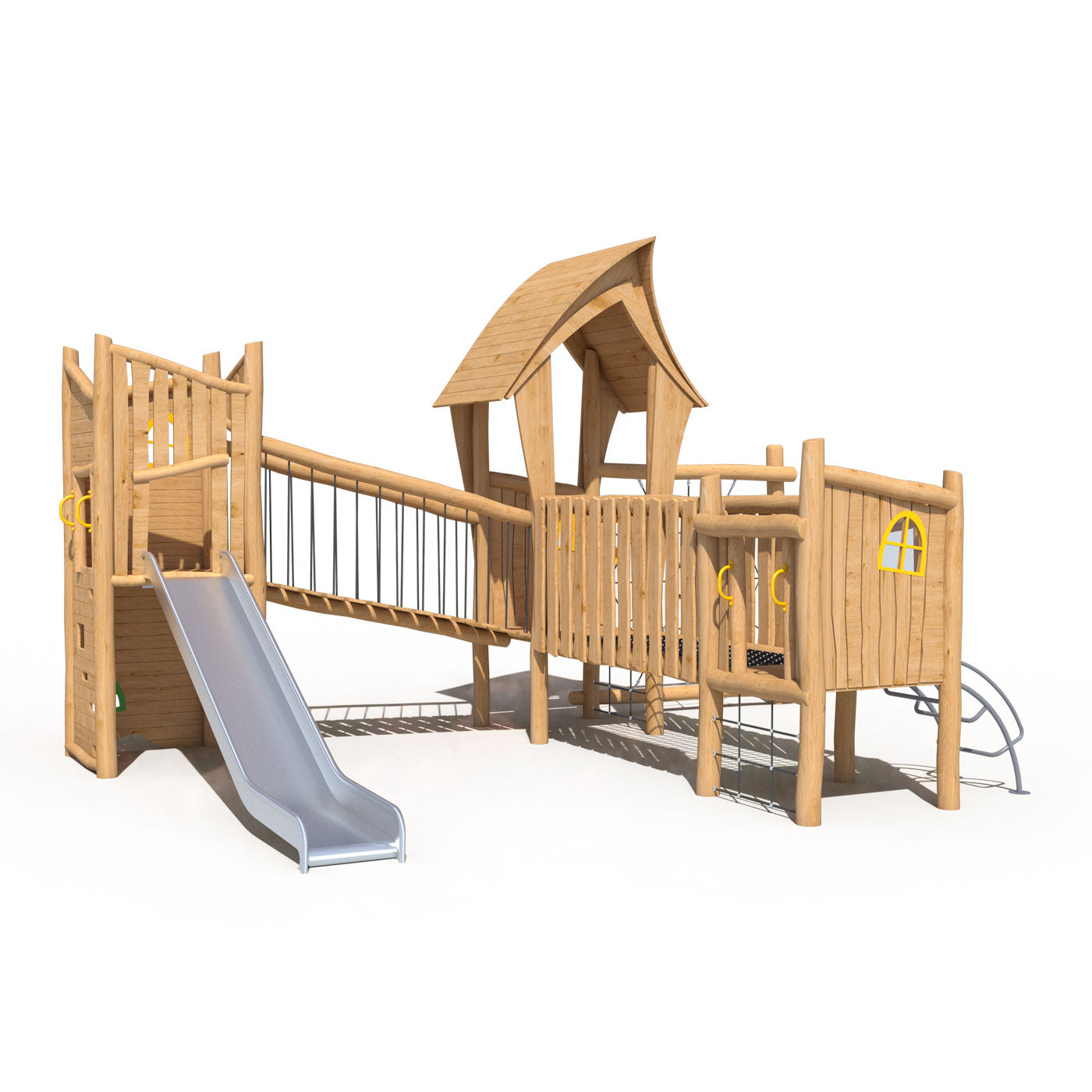 Juego Modular Madera 17-03 Play Plaza Play Plaza