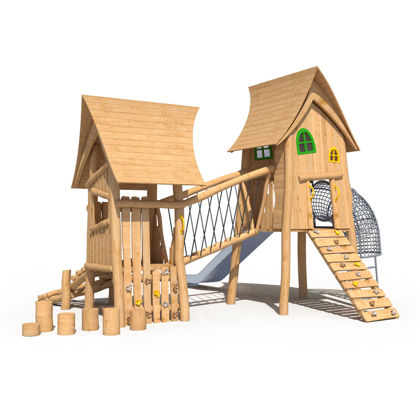 Juego Modular Madera 18-01 Play Plaza Play Plaza