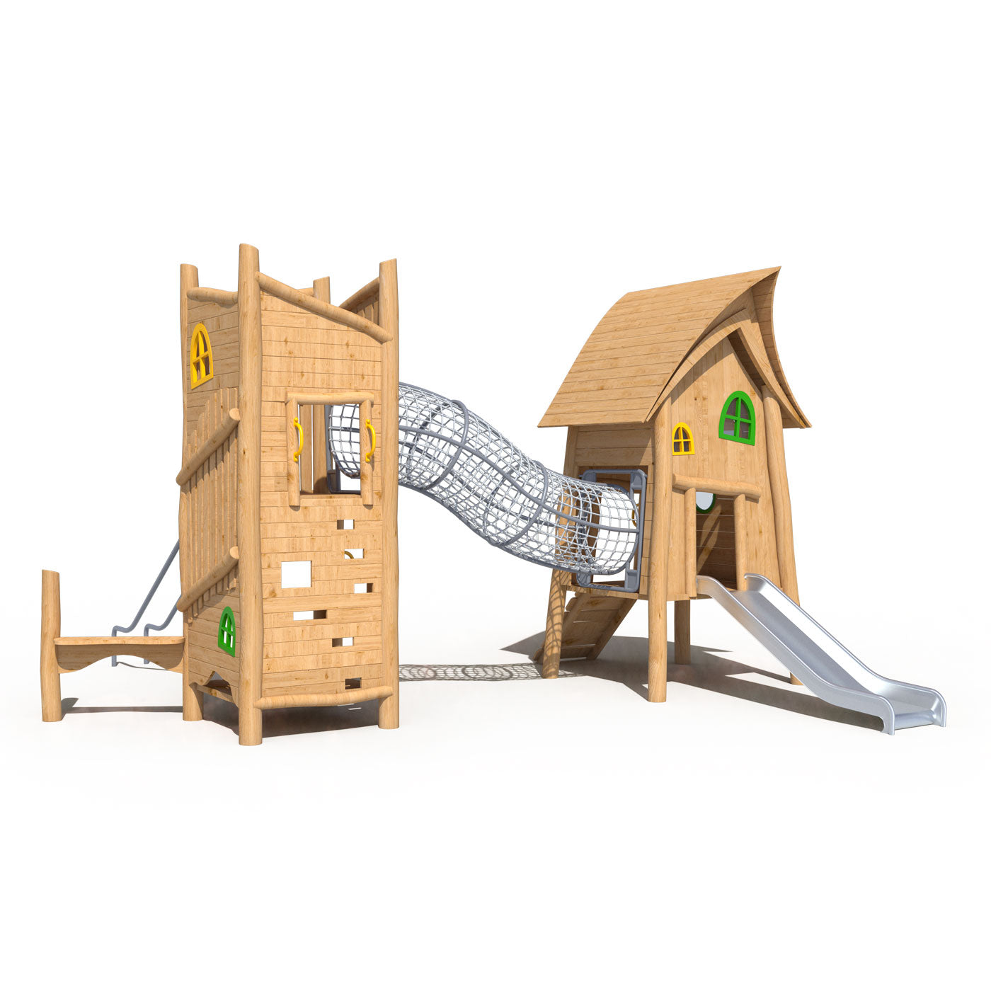 Juego Modular Madera 18-02 Play Plaza Play Plaza