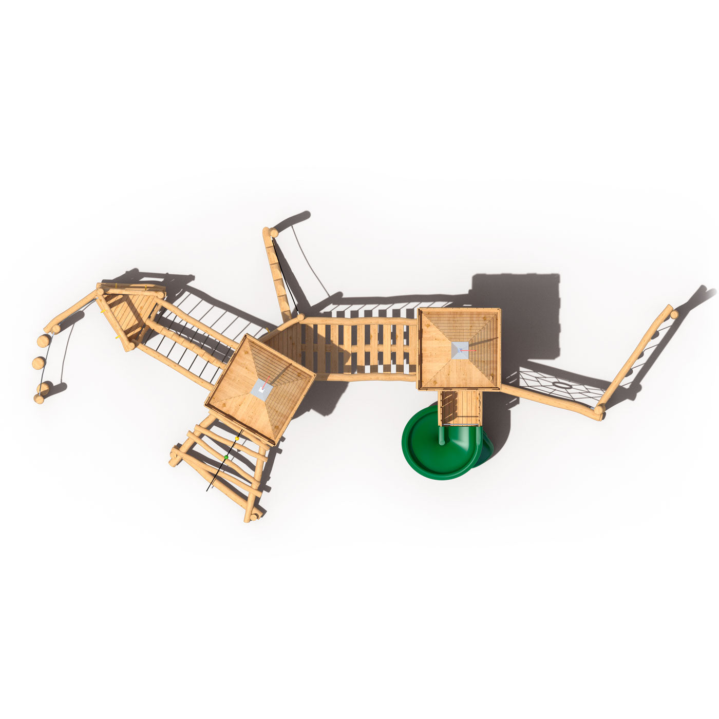 Juego Modular Madera 19-04 Play Plaza Play Plaza