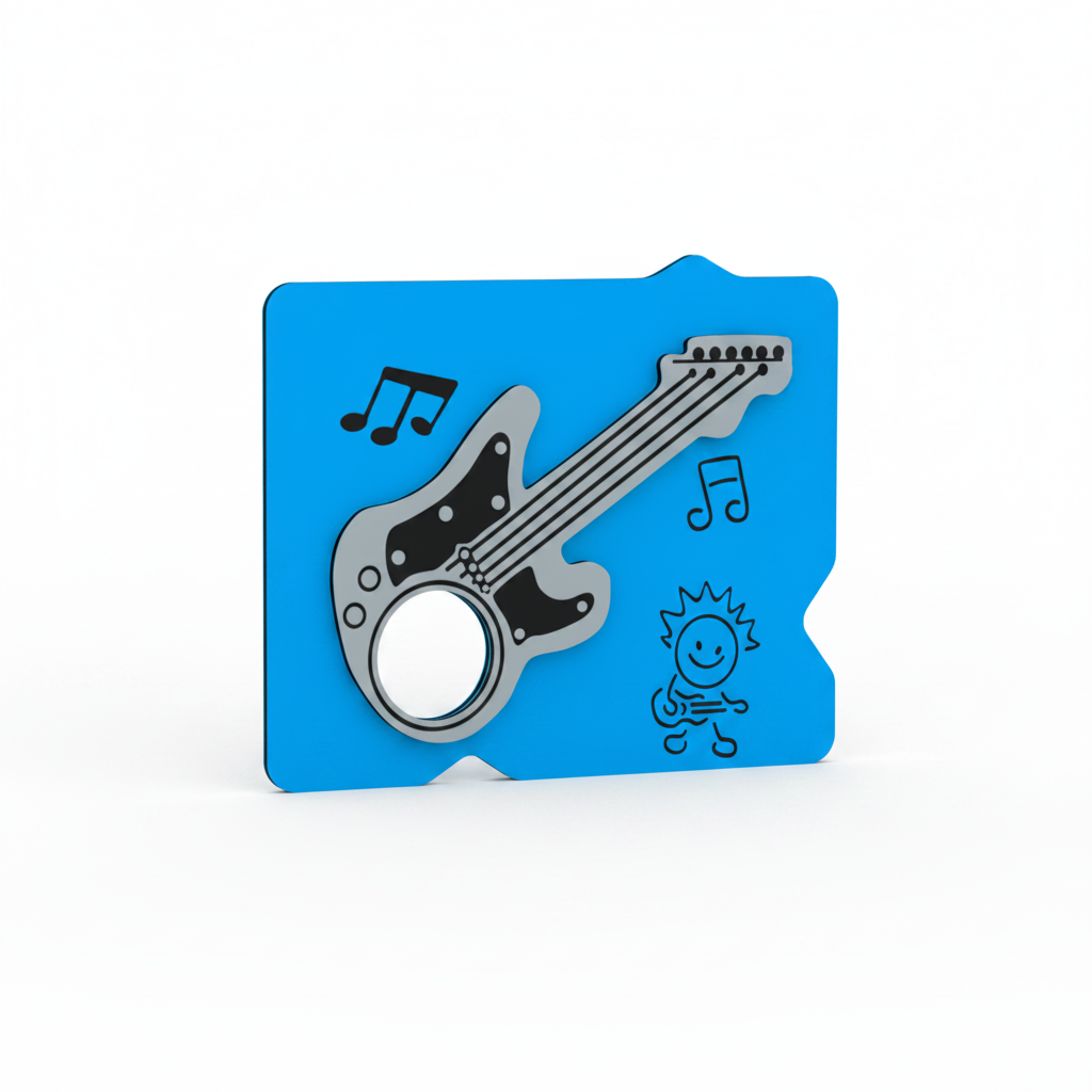 Panel Musical Guitarra playplaza.uy