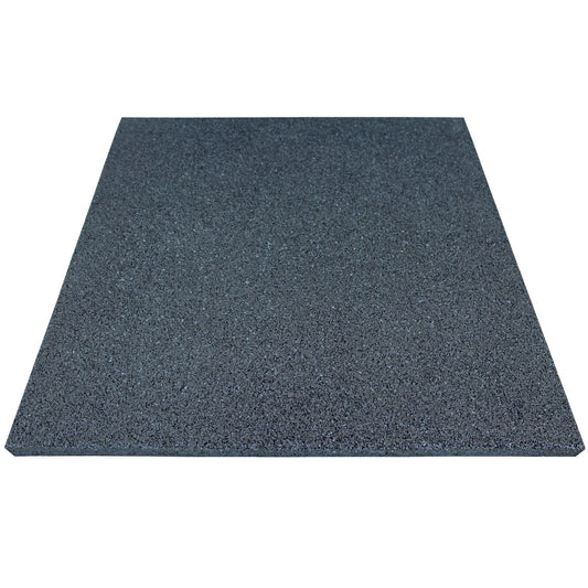 Palmeta Caucho 50 x 50 x 2,5 Negro PlayPlaza