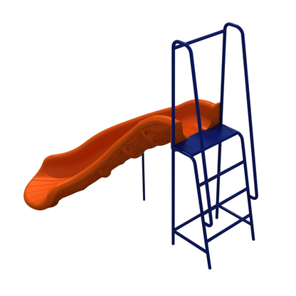 Tobogán Escalador Curvo playplaza.uy