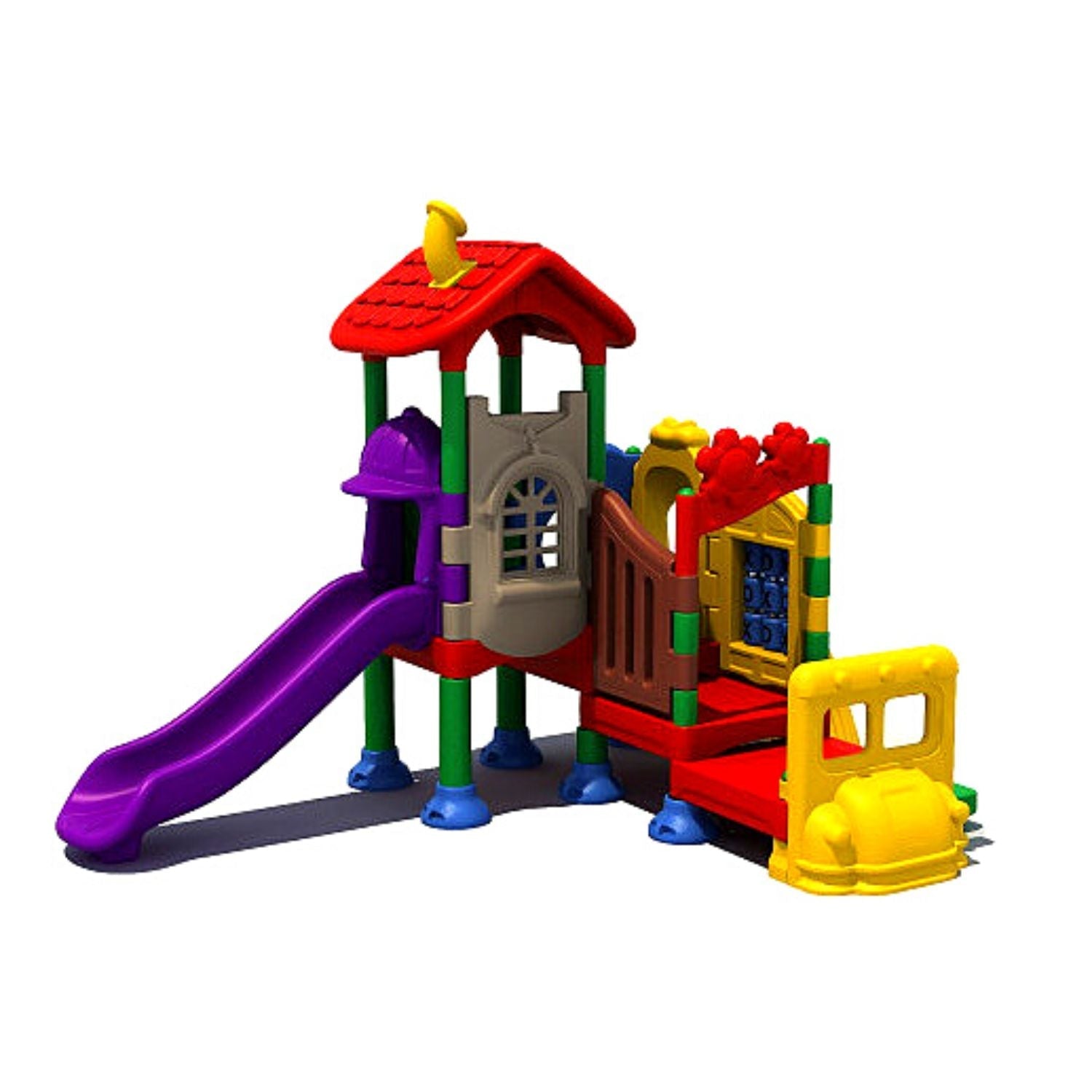 Juego Modular Preescolar QT02-Línea Preescolar-HBQT02-Juegos Modulares-Play Plaza Uruguay