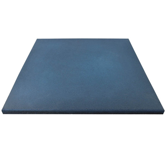 Piso de Caucho 50X50X 2 cm Azul playplaza.uy