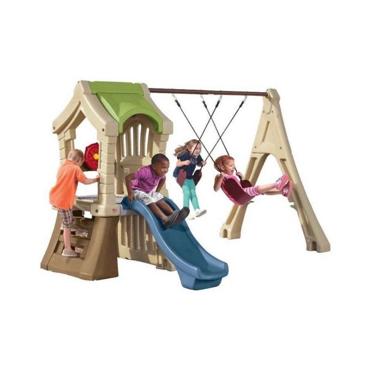 Play Up Gym Set-Hamacas Plásticas-HB850000-Columpios-Play Plaza Uruguay