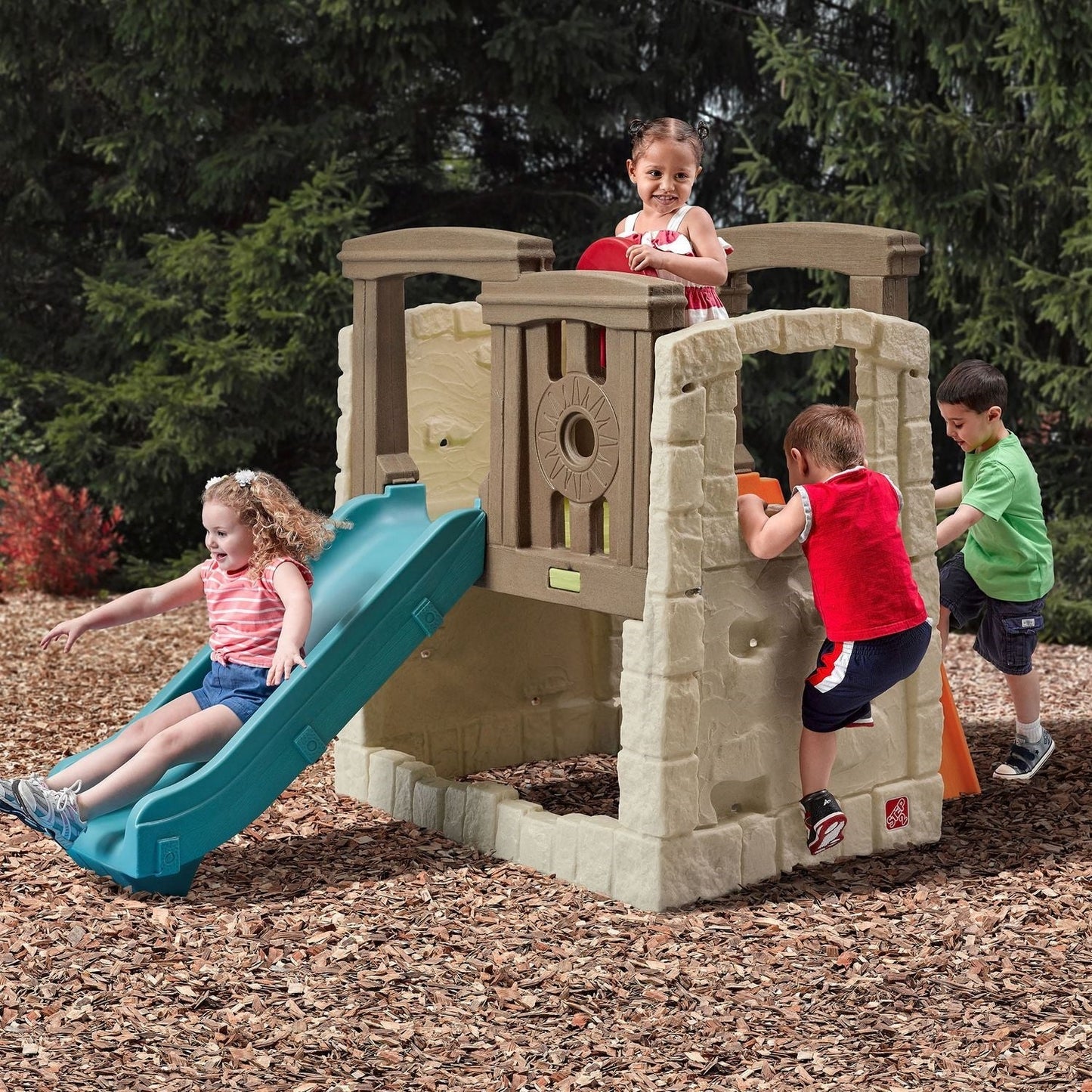 Woodland Climber-Escaladores y Laberintos-HB815800-Juegos de Patio-Play Plaza Uruguay