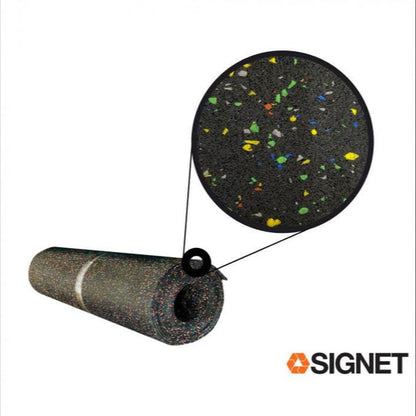 Piso Gimnasio 1x10 Metros 5mm playplaza.uy