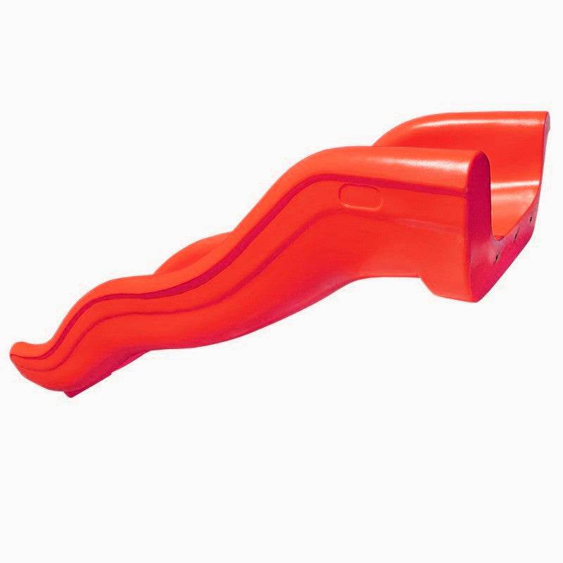 Tobogán Recto Ondulado Rojo playplaza.uy