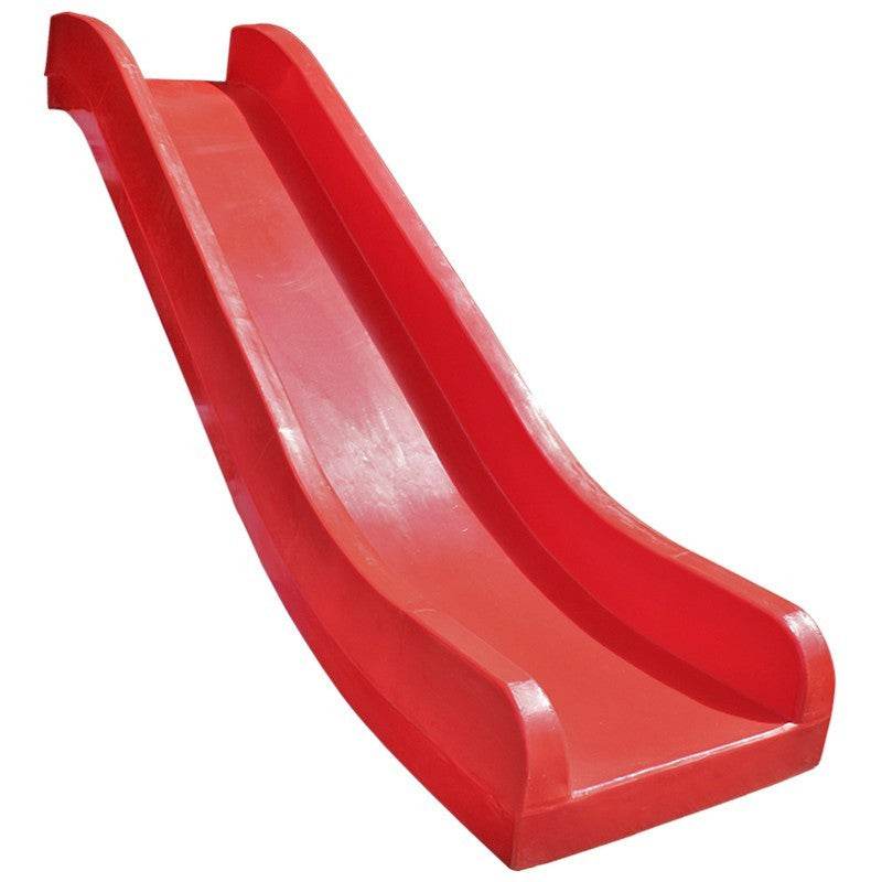 Tobogán simple  120 cm alto rojo playplaza.uy